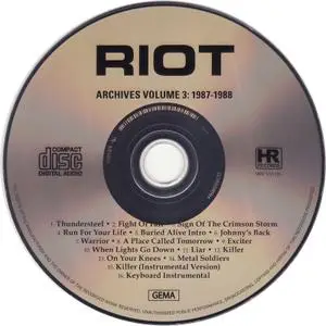 Riot - Archives Volume 3: 1987-1988 (2019)