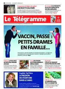 Le Télégramme Saint Malo – 20 août 2021