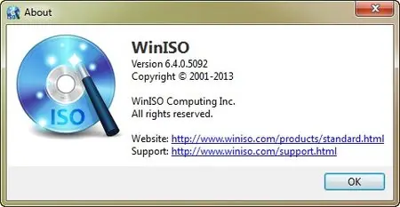 WinISO Standard 6.4.0.5092