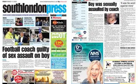 South London Press – March 13, 2020