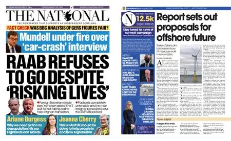 The National (Scotland) – August 20, 2021