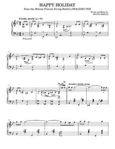 Happy Holiday - Irving Berlin (Piano Solo)