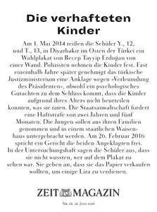 Zeit Magazin - 16 Juni 2016