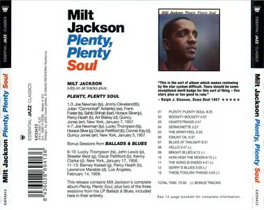 Milt Jackson - Plenty, Plenty Soul (1957) [Remastered 2007]