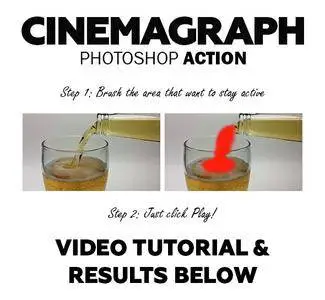 GraphicRiver - Cinemagraph Photoshop Action