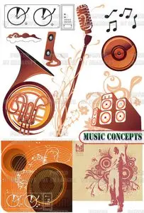 Stock Vector - Music Concepts
