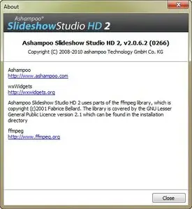 Ashampoo Slideshow Studio HD 2.0.6.2