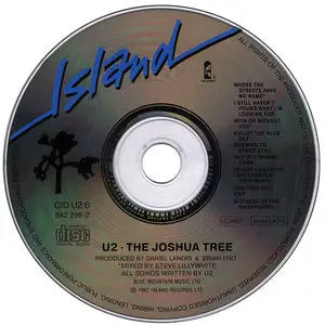 U2 - The Joshua Tree (1987) [Non-Remastered]