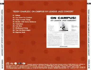 Teddy Charles - On Campus! Ivy League Jazz Concert (1959) {2014 Japanese Bethlehem Album Collection 1000}