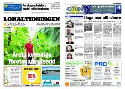 Lokaltidningen Söderåsen – 31 mars 2018