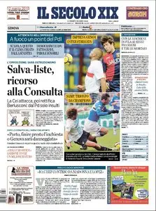 IL SECOLO XIX DEL 08 MARZO 2010