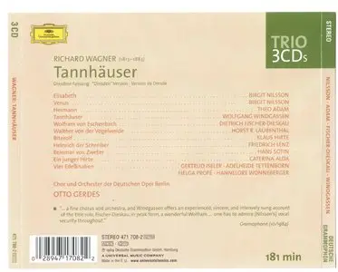 Richard Wagner - Tannhäuser - Otto Gerdes (CD 2002)