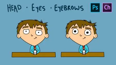 Adobe Character Animator for Beginners - Head - Eyes - Eyebrows