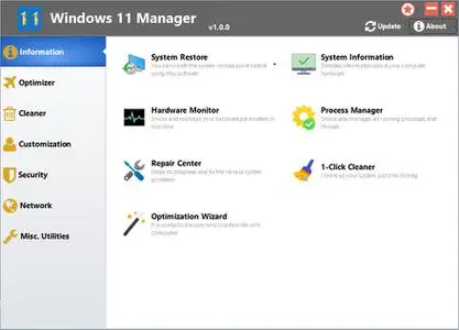 Yamicsoft Windows 11 Manager 1.1.7 Multilingual Portable