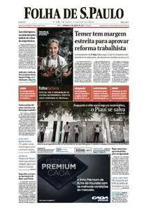 Folha de São Paulo - 09 Julho 2017 - Domingo