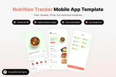Nutrition Tracker Mobile App Template