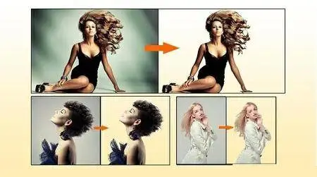 Masking Women Hair in Photoshop : Part1