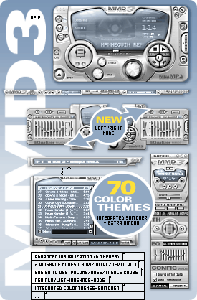 Nulsoft Winamp Pro ver.5.32 + MMD3 Winamp Skin