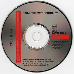 Toad the Wet Sprocket - Something's Always Wrong [Promo Single] (1994)