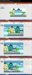 Create a complete animated video with PowerPoint (Animation)