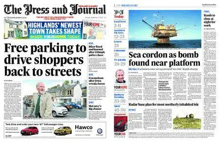 The Press and Journal Highlands and Islands – September 12, 2017