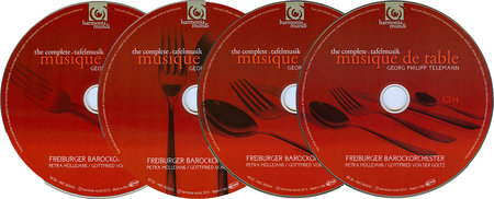 Telemann - Freiburger Barockorchester - Musique de table: The complete Tafelmusik 4xCD (2010) 