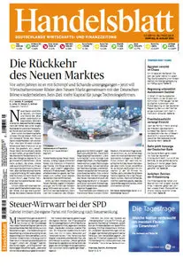 Das Handelsblatt vom 19 August  2013