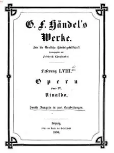 Handel - Rinaldo 2nd version