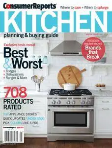 Consumer Reports Kitchen Planning and Buying Guide - July 01, 2013
