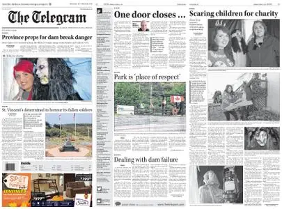 The Telegram – October 29, 2018