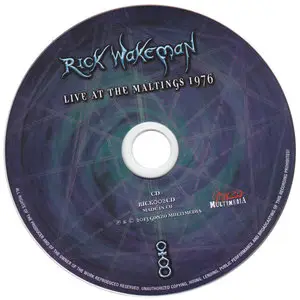 Rick Wakeman - Live At The Maltings 1976 (2013) [CD & DVD] Re-up