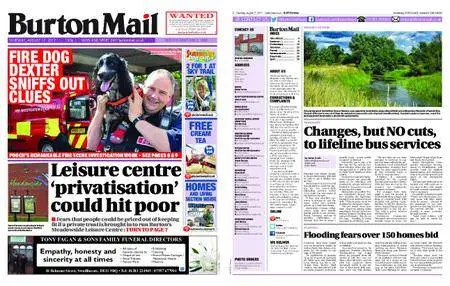 Burton Mail – August 17, 2017