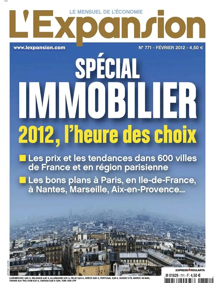 L'Expansion 771 Février 2012