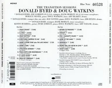 Donald Byrd & Doug Watkins - The Transition Sessions (1955-56)