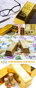 Photos - Gold Bullion and Money