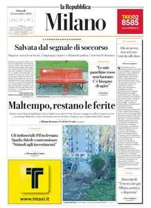 la Repubblica Milano - 23 Novembre 2023