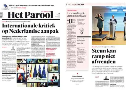 Het Parool – 18 maart 2020