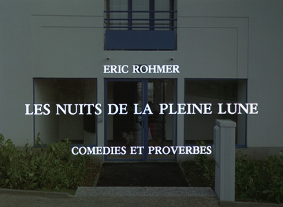 Les nuits de la pleine lune / Full Moon in Paris (1984)