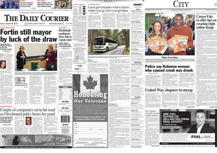 Kelowna Daily Courier – October 30, 2018