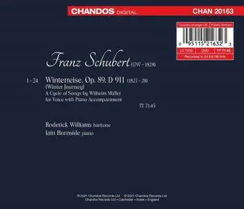 Roderick Williams, Iain Burnside - Franz Schubert: Winterreise (2021)