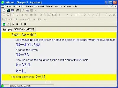 Universal Math Solver 9.8.0.9 online