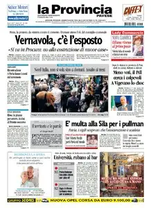 LA PROVINCIA PAVESE DEL 18 APRILE 2010