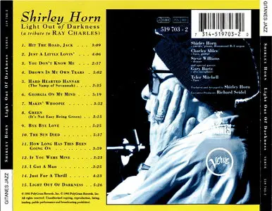 Shirley Horn - Light Out Of Darkness (A Tribute To Ray Charles) (1993)