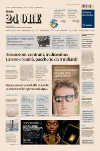 Il Sole 24 Ore - 27 Agosto 2026