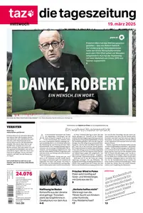 taz die tageszeitung  - 19 März 2025