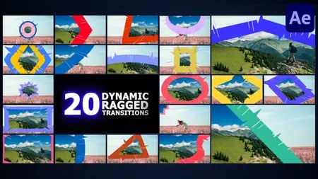 Dynamic Ragged Transitions for After Effects 57986538