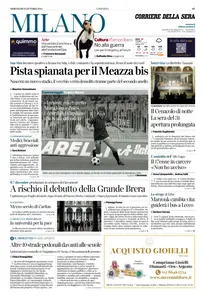 Corriere della Sera Milano - 23 Ottobre 2024