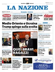 La Nazione Grosseto Livorno - 14 Maggio 2025