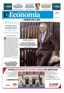 Corriere della Sera Economia - 30 Settembre 2024