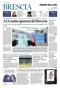 Corriere della Sera Brescia - 3 Luglio 2025